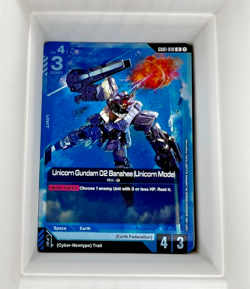 Gundam Card Game - Unicorn Gundam 02 Banshee (Unicorn Mode) - NR - NM Foil - Image 1