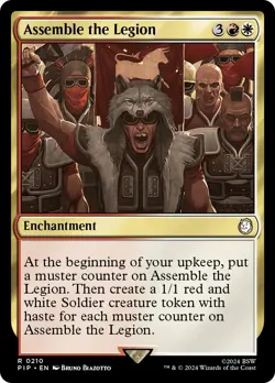 Assemble the Legion Fallout NM Enchantment Rare MAGIC GATHERING CARD ABUGames - Image 1