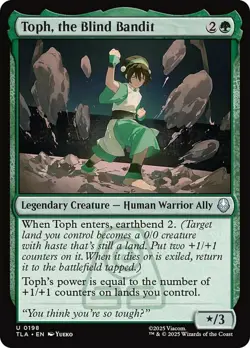 Toph, the Blind Bandit - Foil - Avatar: The Last Airbender - Near Mint - Image 1