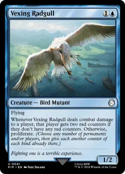 Vexing Radgull Fallout NM Uncommon MAGIC THE GATHERING MTG CARD ABUGames - Image 1