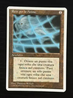Magic MTG Italian Revised Soul Net Artist Proof Near Mint - Only 50 Made! - Image 1