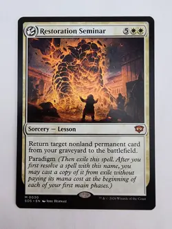 Restoration Seminar Secrets of Strixhaven • Regular MTG - Image 1