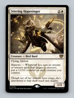 Stirring Hopesinger 0035 (R) MTG Secrets of Strixhaven (SOS) - Image 1