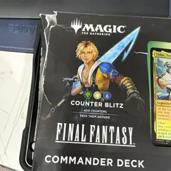 Magic MTG Final Fantasy X Counter Blitz Tidus Commander Deck Sealed Damaged Box - Image 3