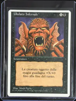 Magic MTG Italian Revised Howl From Beyond Artist Proof Near Mint - Only 50 Made - Image 3