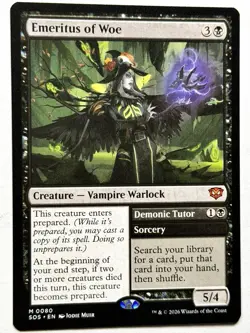 Emeritus of Woe M 80 Regular | Secrets of Strixhaven | Magic MTG - Image 1