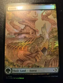 Forest (Full Art) 0278 Foil Land Lorwyn Eclipsed Magic: The Gathering - Image 1