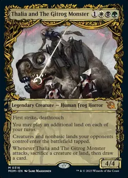 1x Thalia and The Gitrog Monster - Showcase - March Of The Machine - Lightly Pla - Image 1