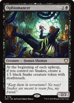 Ophiomancer - 118 - SOC - Near Mint - MTG - Image 1