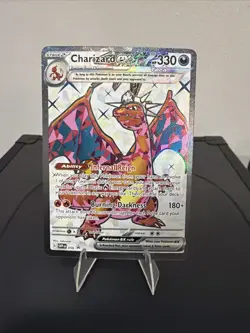 Mint Pokemon TCG Charizard ex SVP 056 Holo Black Star Promo Card - Image 1