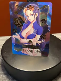 Nico Robin One Piece Goddess Story SSR Foil Bikini Swimsuit Waifu TCG Manga Card - Image 1