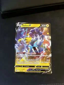Pokemon TCG: Raikou V - 48/172 - SWSH: Brilliant Stars - NM - Image 1
