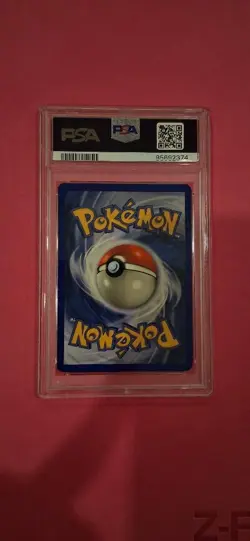 Pokemon Alakazam Base Set Holo Rare 1/102 1999 PSA 9 English - Image 2