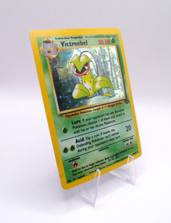Pokemon Victreebel Jungle Holo Rare 14/64 80 English Pokemon TCG Card 1999 LP - Image 3