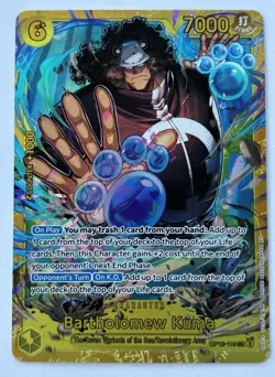Bartholomew Kuma English SEC OP12-119 Legacy of the Master One Piece Card Game - Image 1