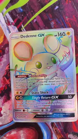 Dedenne GX (219/214) [Sun & Moon: Unbroken Bonds] LP Holofoil - Image 5