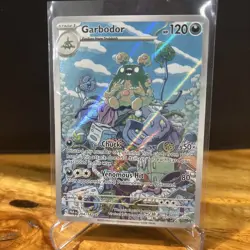 Garbodor - 204/182 - Pokemon TCG: Paradox Rift - Illustration Rare - Full Art - Image 1