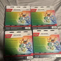Pokemon TCG: First Partner Illustration Collection Boxes X4 Sealed - Image 2
