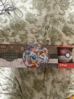 Pokemon TCG 2025 Holiday Calendar and Poke Ball Bundle Sealed New - Image 1