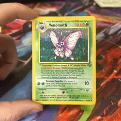 Pokemon TCG Venomoth Holo Rare 13/64 Jungle - Image 1