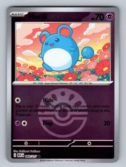 Marill - (Friend Ball) 083/217 Reverse Holo ME: Ascended Heroes NM Pokemon TCG - Image 1
