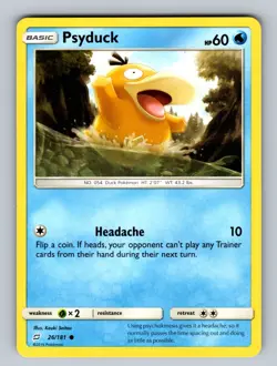 Psyduck 26/181 Common SM - Team Up NM - LP Pokemon TCG - Image 1