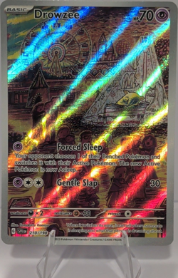 Pokemon TCG Drowzee 210/198 SV01: Scarlet & Violet Illustration Rare Holo 70 HP - Image 1
