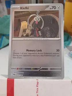 KLEFKI 059/088 POKEMON PERFECT ORDER ME03 REVERSE HOLO - Image 1