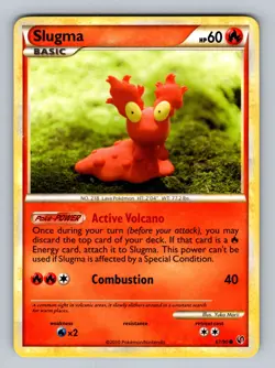 Slugma 67/90 Common Undaunted NM - LP Pokemon TCG - Image 1