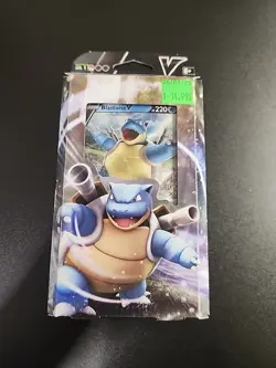 Pokemon TCG V Battle Deck - Pack of 50 Blastoise V 820650808395 - Image 1