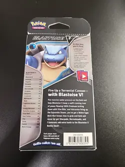 Pokemon TCG V Battle Deck - Pack of 50 Blastoise V 820650808395 - Image 2