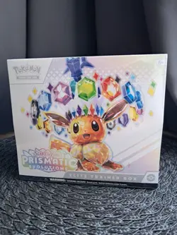 Pokemon Prismatic Evolutions Elite Trainer Box (Factory-Sealed With a Tear) - Image 1