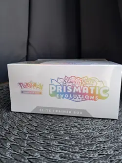 Pokemon Prismatic Evolutions Elite Trainer Box (Factory-Sealed With a Tear) - Image 5