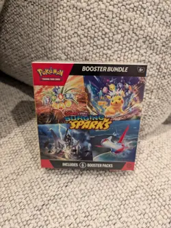 Pokemon TCG Surging Sparks Booster Bundle Box Factory Sealed (6 packs) - Image 1