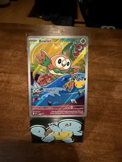 Pokemon TCG First Partner Illustration Collection GEN 7 Starters W/stickers ￼ - Image 2