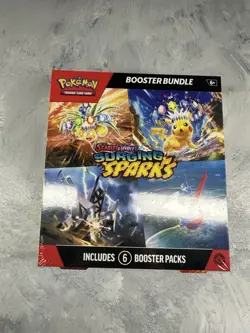 Pokemon TCG Surging Sparks Booster Bundle Sealed - Image 1