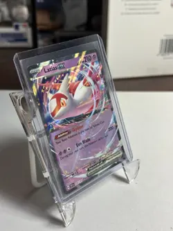 Latias ex 076/191 Double Rare Surging Sparks Pokemon Holo Near Mint - Image 2