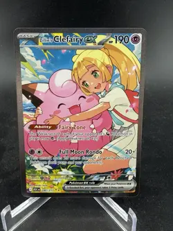 Lillie's Clefairy EX SIR 280/217 | Ascended Heroes | NM Pokemon 280 - Image 1