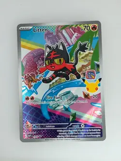 2025 Pokemon ME: Mega Evolution Promo Litten - 044 - Image 1
