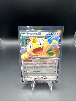 Pokemon TCG Perfect Order: Meowth EX 062/088 - Image 1