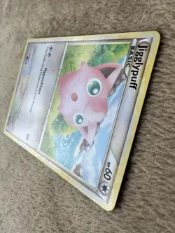 2010 Pokemon TCG HeartGold SoulSilver Jigglypuff Regular Non-Holo 68/123 LP - Image 3