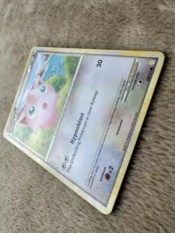 2010 Pokemon TCG HeartGold SoulSilver Jigglypuff Regular Non-Holo 68/123 LP - Image 5