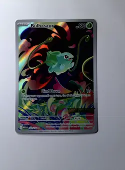 Pokemon TCG: Bulbasaur 133/132, (FULL ART) Mega Evolution HOLO STAMPED - Image 1