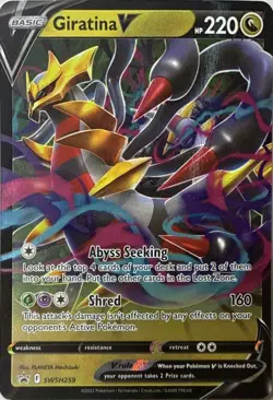 Giratina V SWSH259 Holo P Sword & Shield Promo Pokemon NM - Image 1