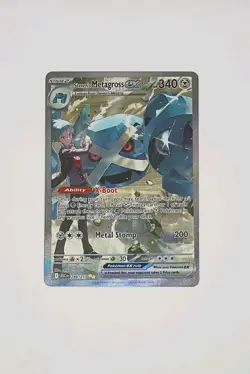 Steven’s Metagross ex 289/217 Pokemon TCG Ascended Heroes Mega Evolution - Image 1