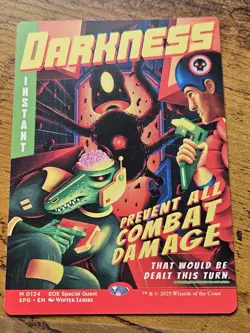 2025 MTG Edge Of Eternities Darkness Showcase Special Guests #124 NM SPG EOE - Image 1