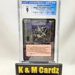 MTG - 7th Edition - Scathe Zombies - Foil - Graded - CGC 9 - Image 1