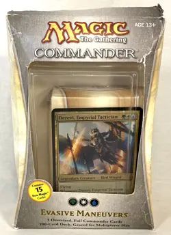 Magic the Gathering MTG Evasive Maneuvers 2013 Commander Deck *BOX DAMAGE* 653569832430 - Image 1