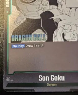 Son Goku FB01-085 Foil Common Manga Booster 01 Dragon Ball Super Card Game - Image 4