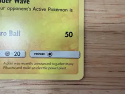 Pokemon Pikachu Card 2016 McDonald's Set 5/12 Holo Foil Promo LP - Image 5